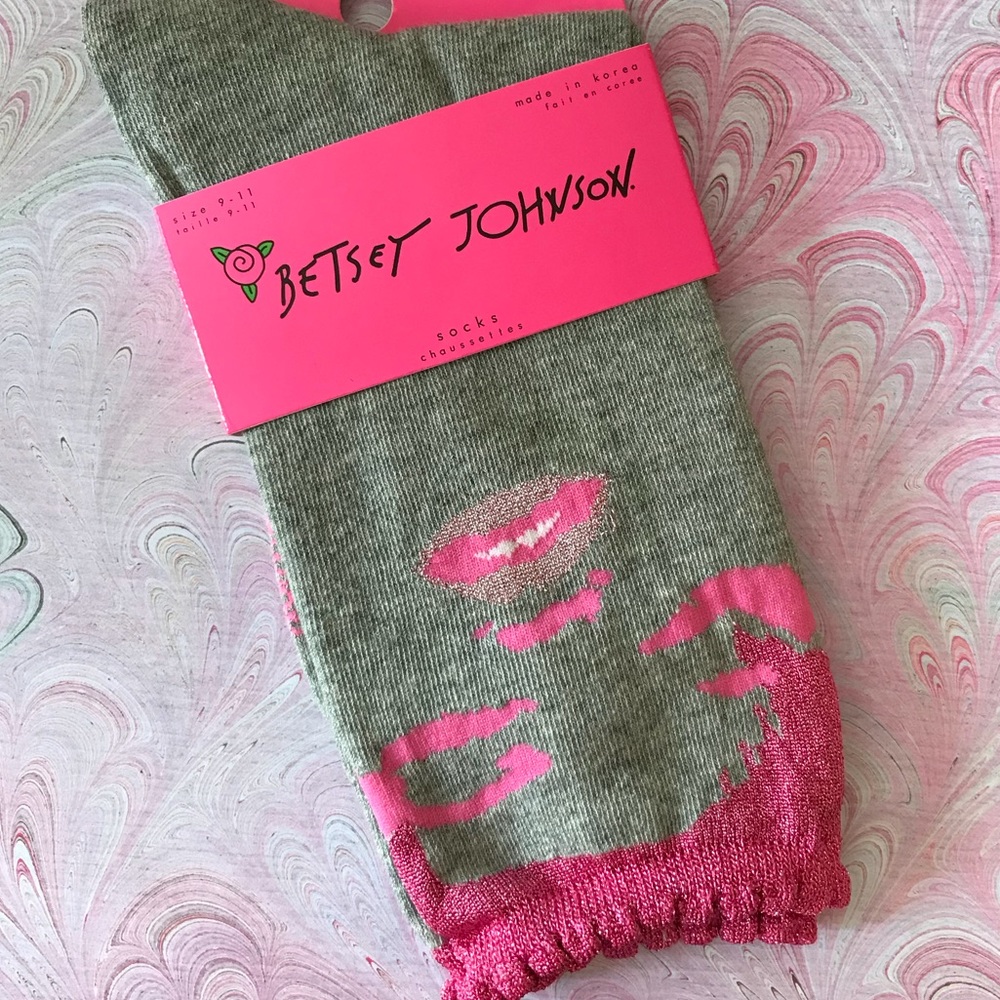 Betsey Johnson Socks NWT - Picture 1 of 3
